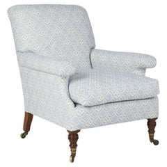 Antique Howard and sons Willoughby armchair