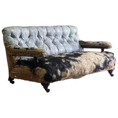 Antique Howard & Sons Sofa 19th Century England, circa 1870