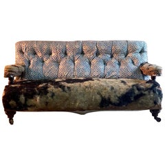 Antique Howard & Sons Sofa 19th Century, England, circa 1870