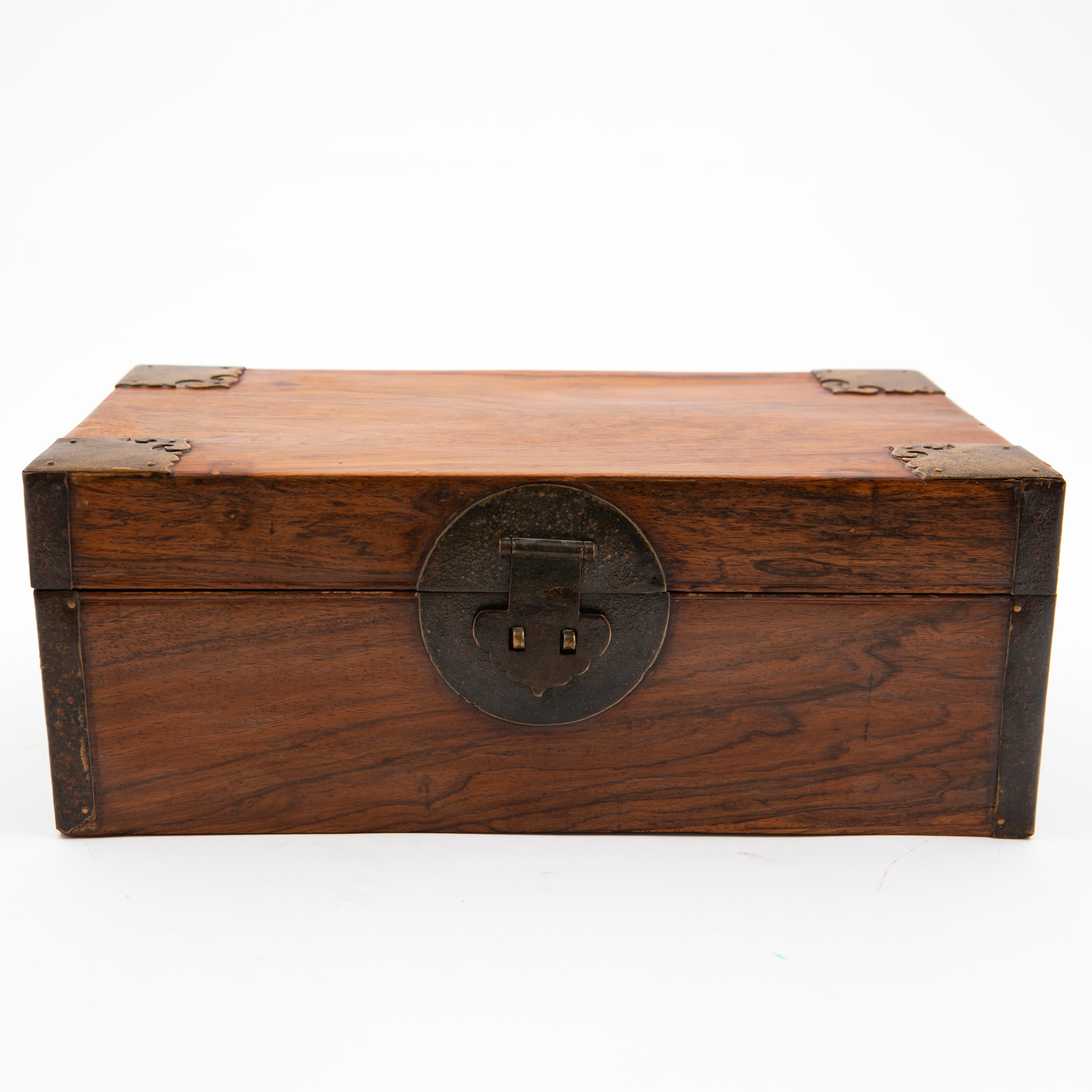 Antique Huanghuali Document Box For Sale 2