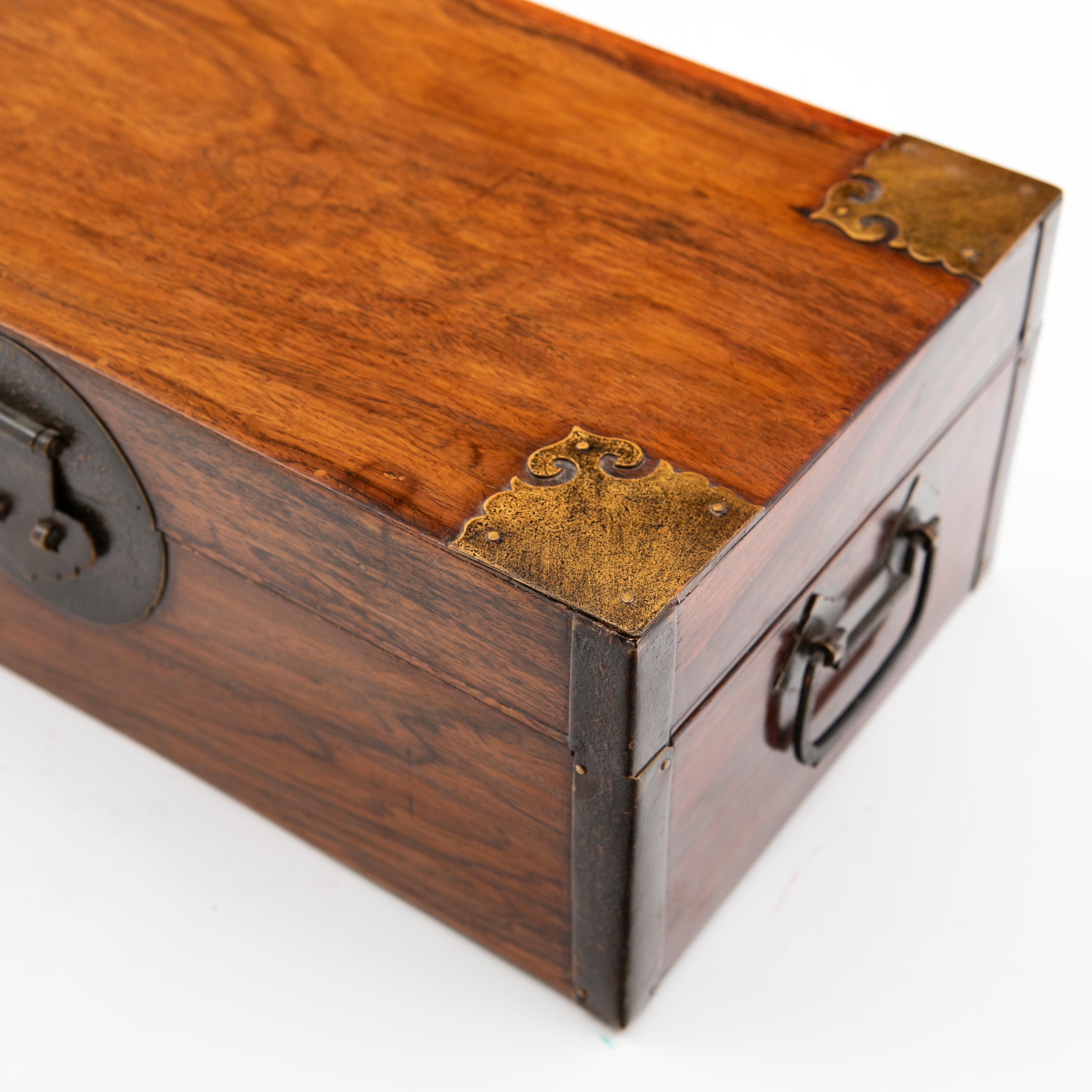 Antique Huanghuali Document Box For Sale 5