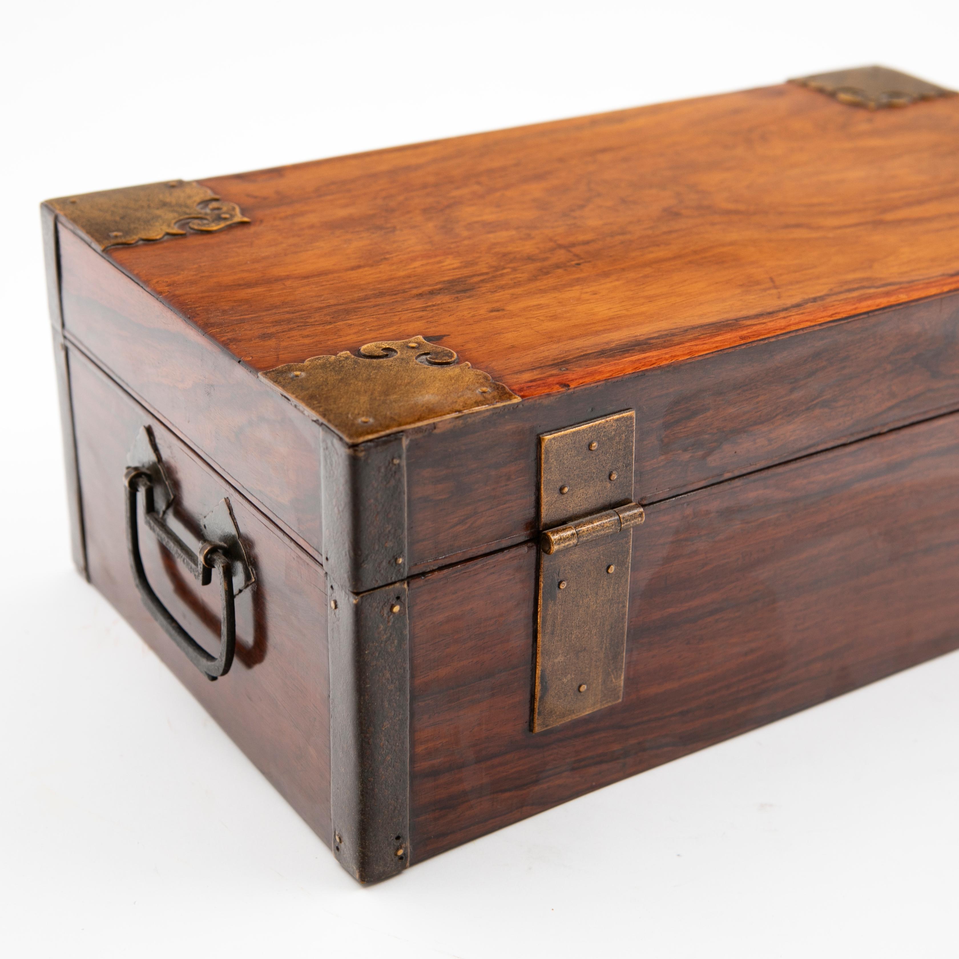 Antique Huanghuali Document Box For Sale 7