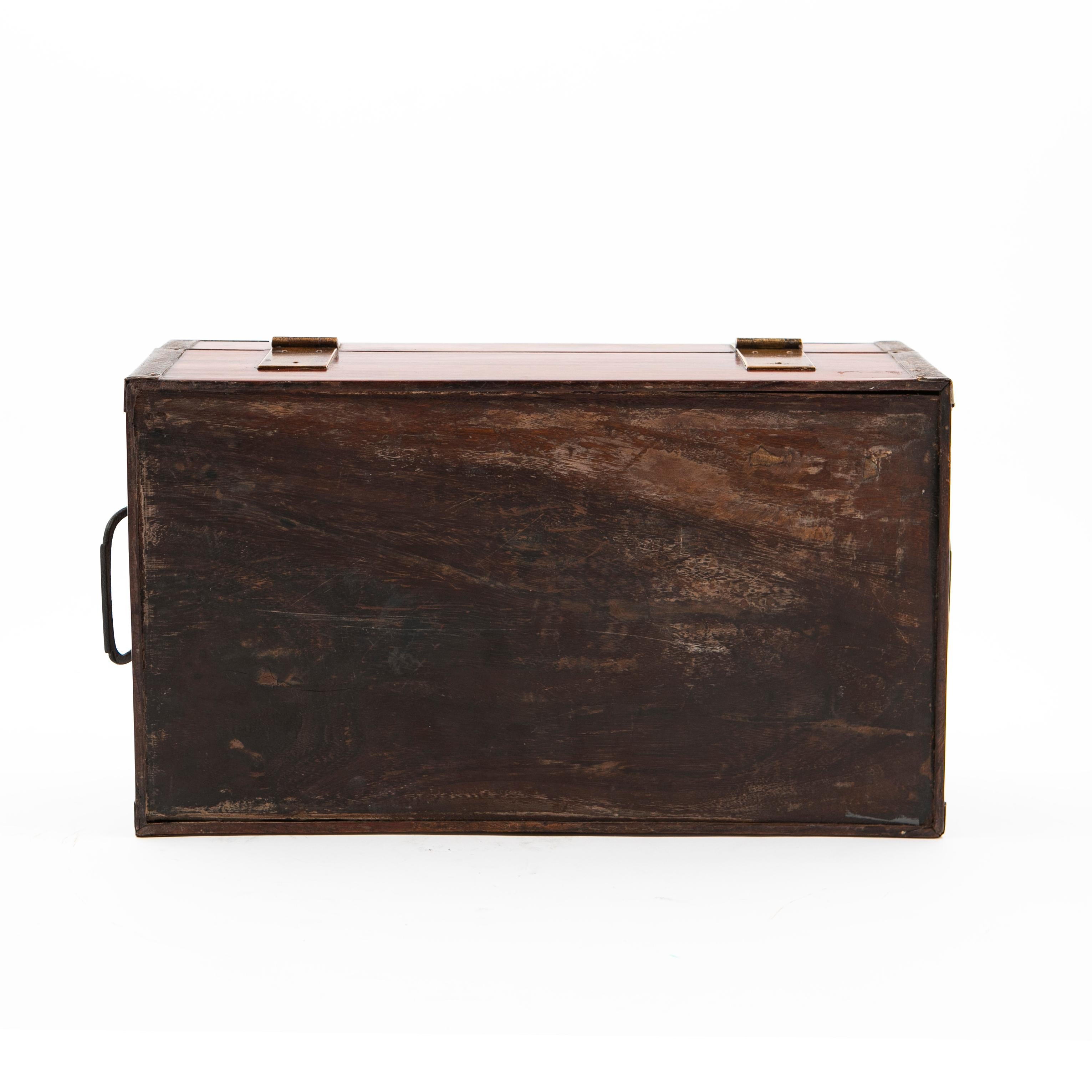 Antique Huanghuali Document Box For Sale 8