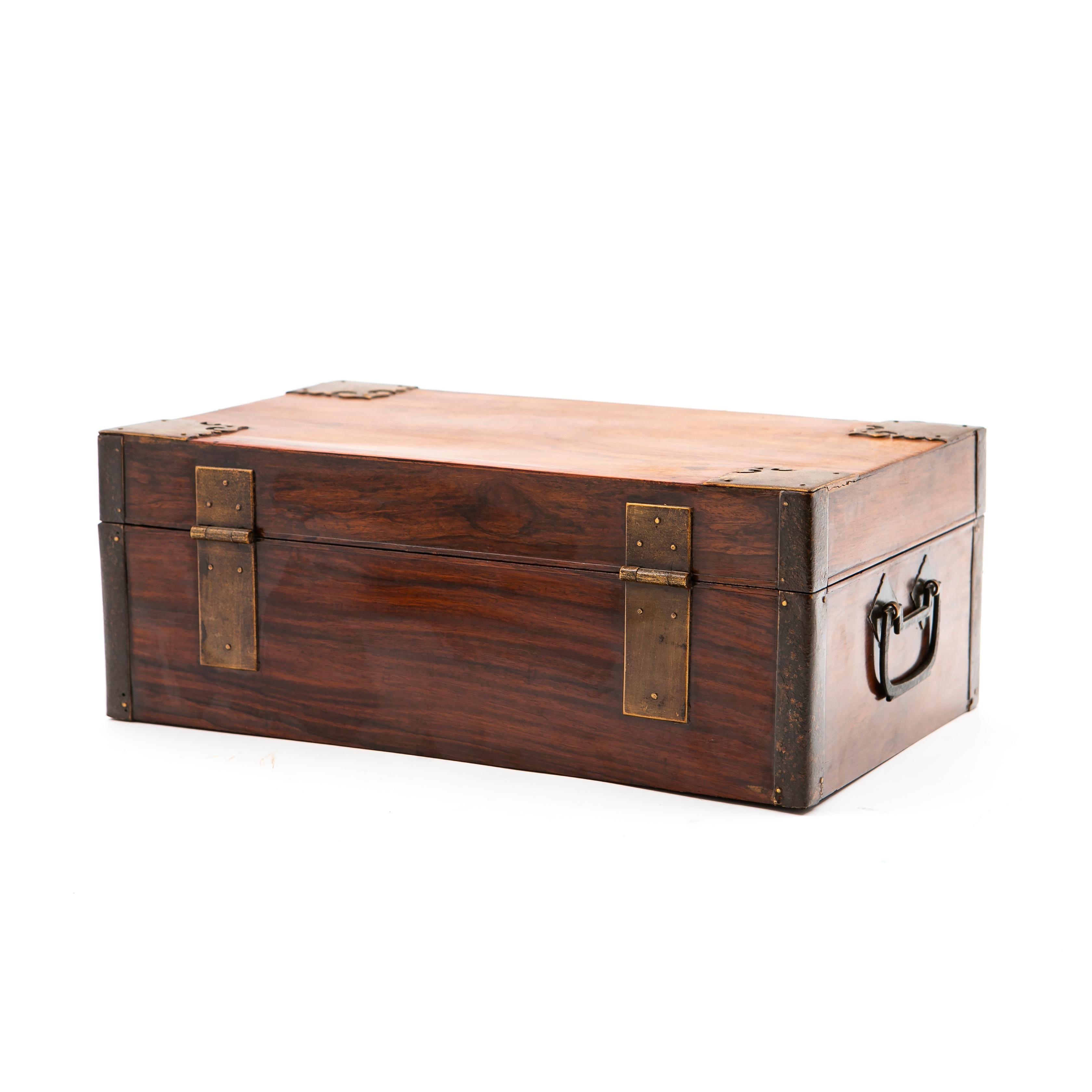 wooden document box