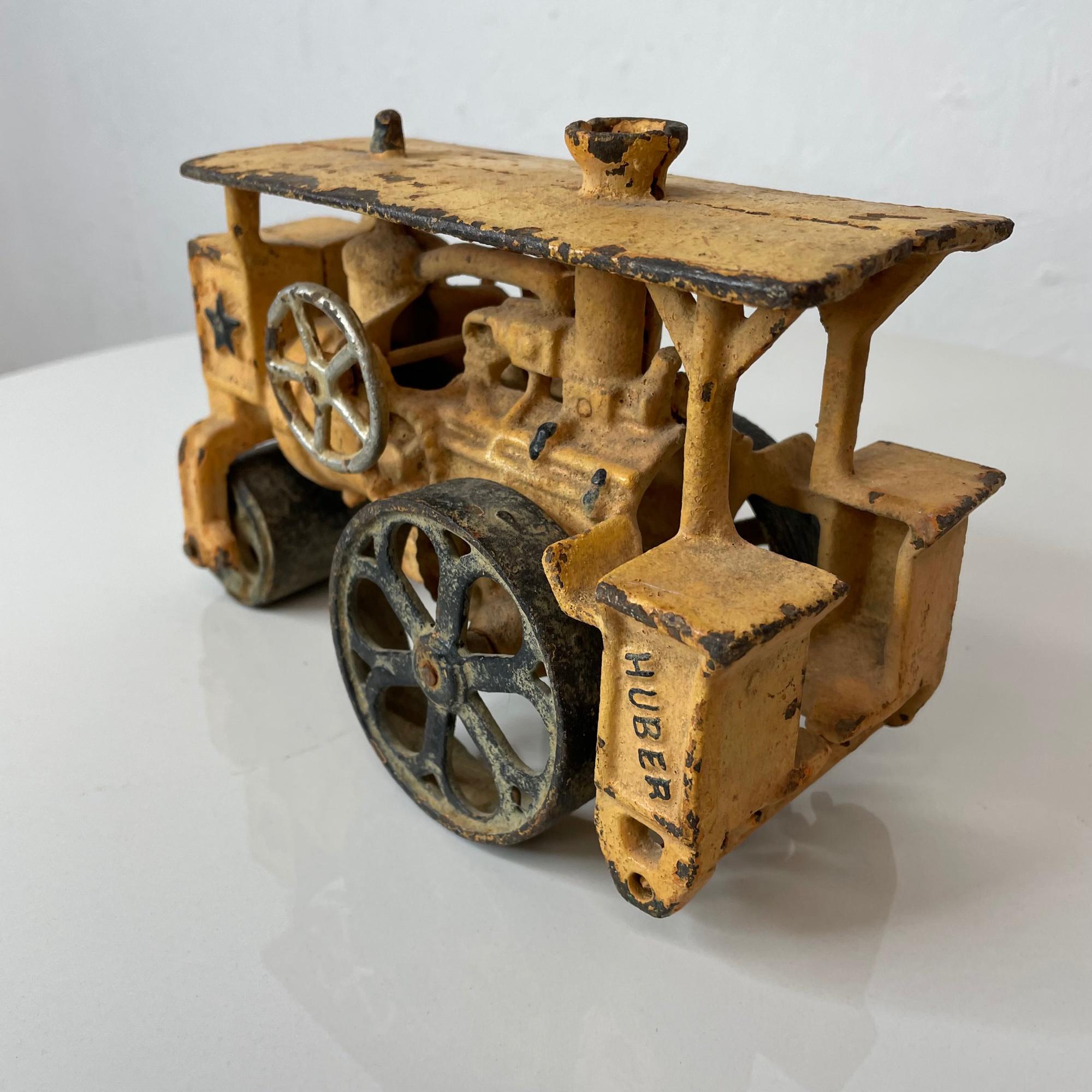 vintage cast iron toy truck