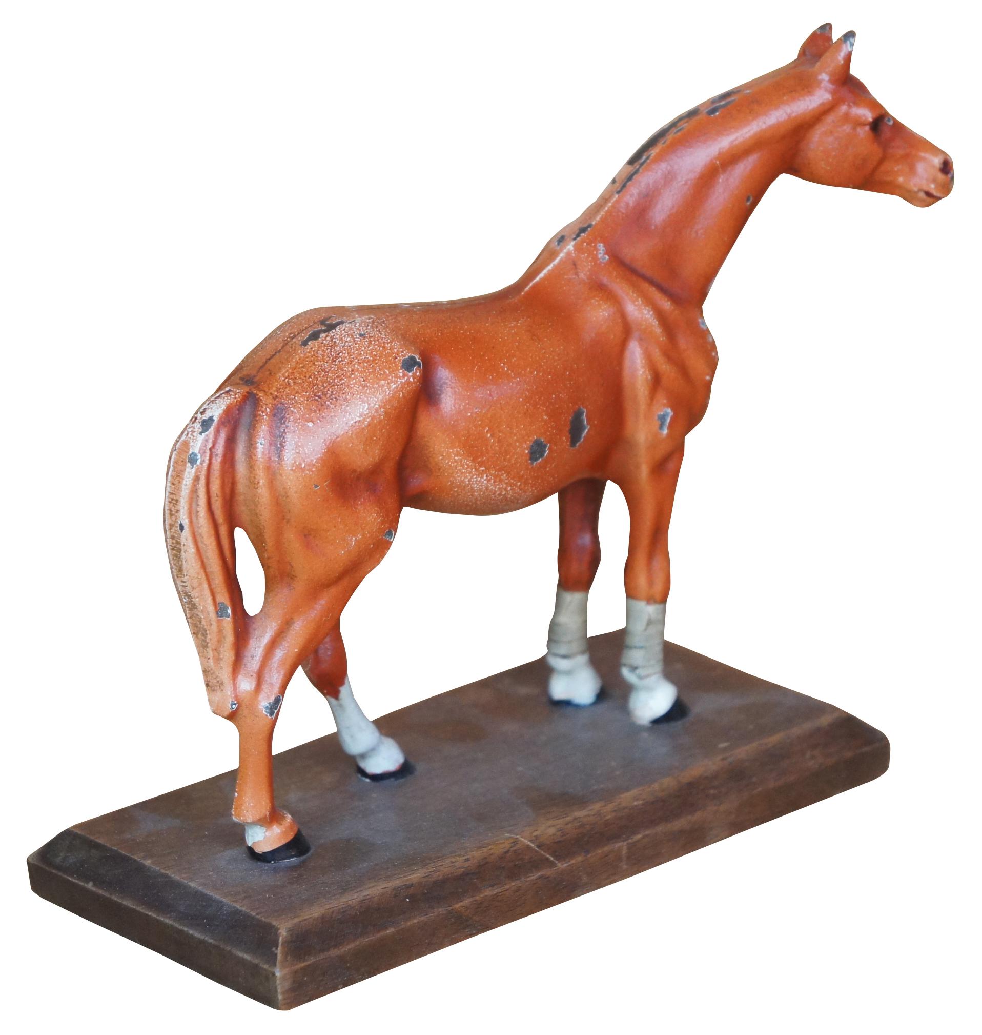 hubley cast iron horse