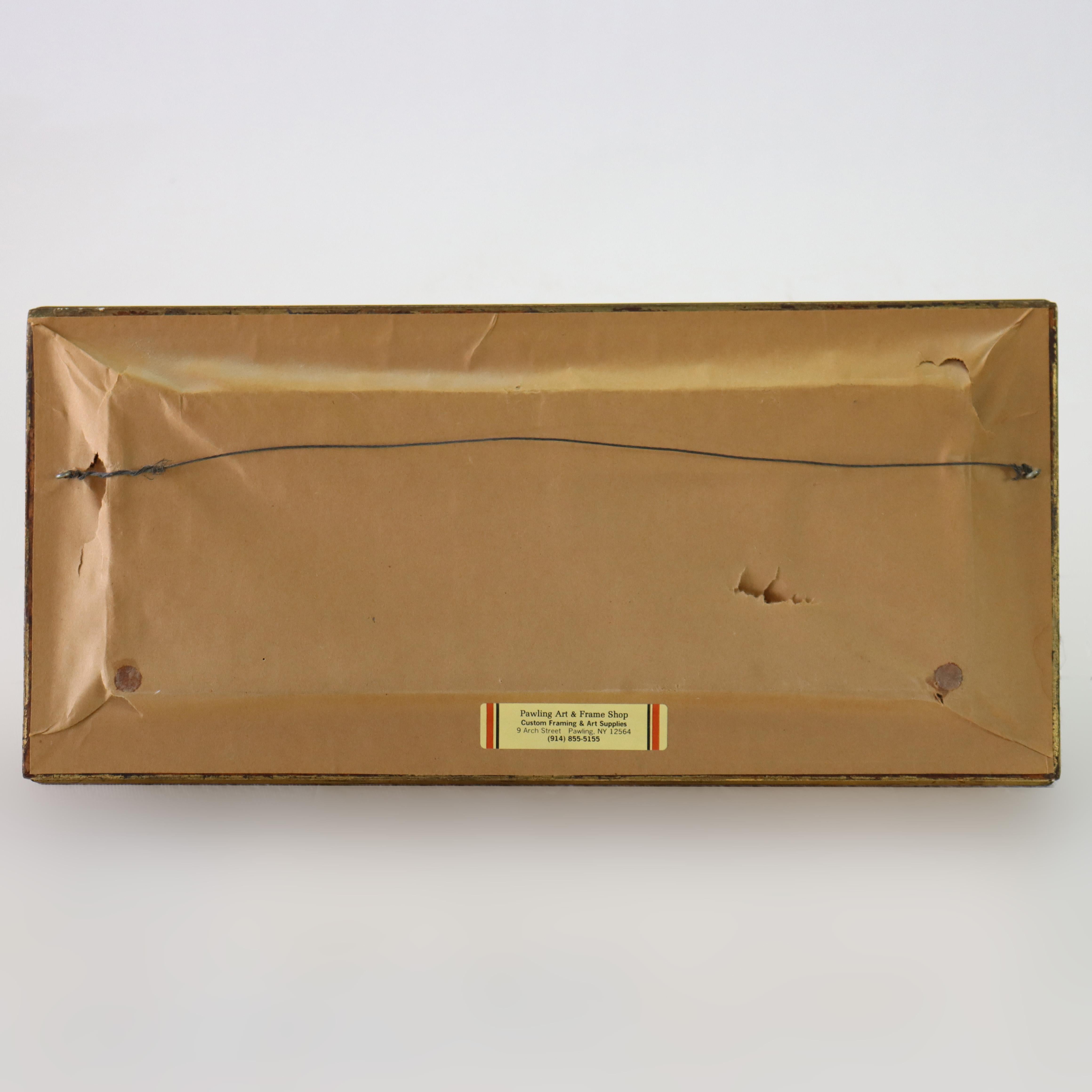 Antique Hudson River School Oil On Canvas Landscape Unsigned C1890 For Sale 3