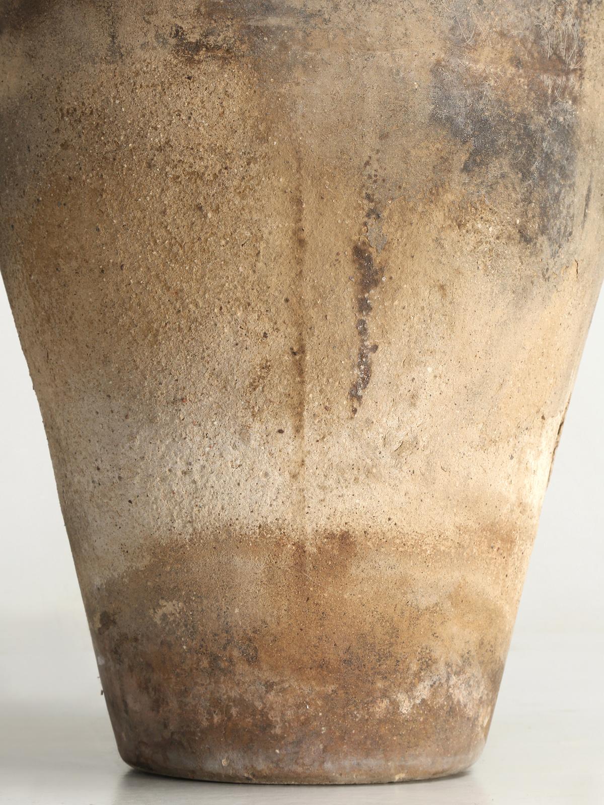 Antique Huge Amphora Jar or Olive Oil Jar, Can Be Used Indoors or Outside 10
