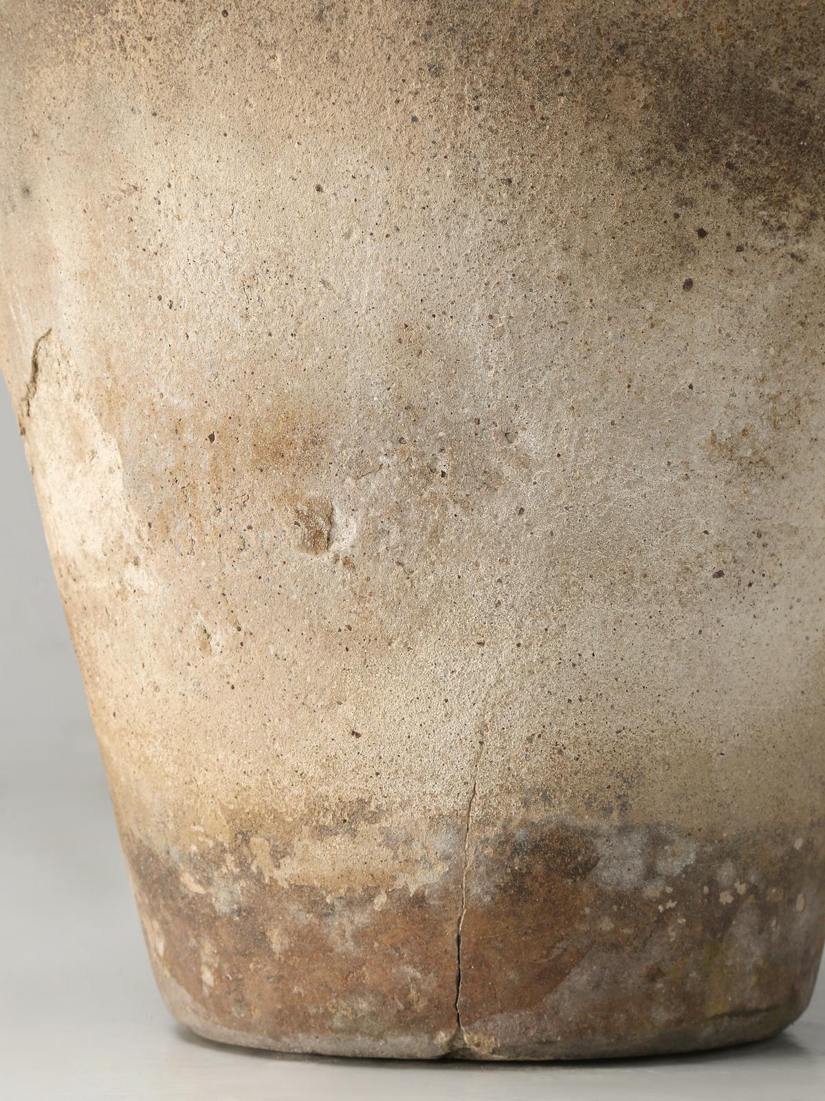 Antique Huge Amphora Jar or Olive Oil Jar, Can Be Used Indoors or Outside 11