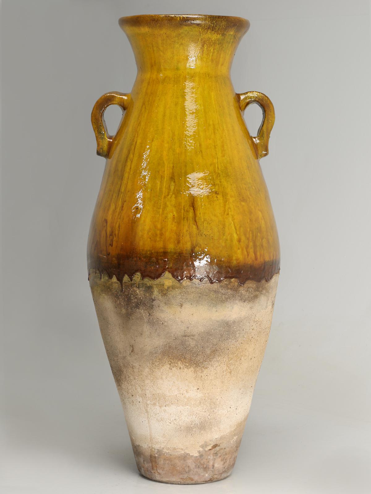 Greek Antique Huge Amphora Jar or Olive Oil Jar, Can Be Used Indoors or Outside