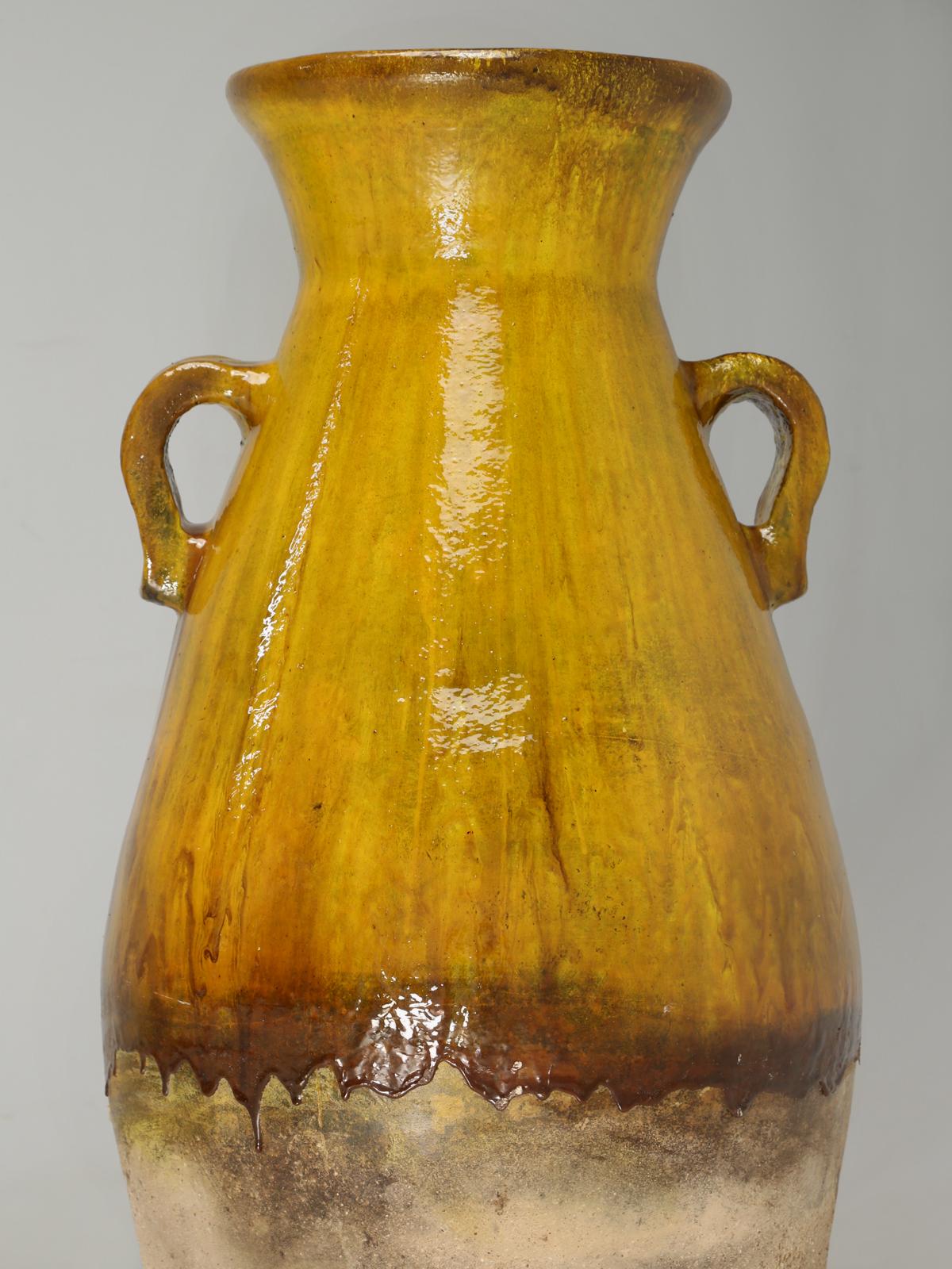 Pottery Antique Huge Amphora Jar or Olive Oil Jar, Can Be Used Indoors or Outside