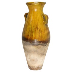 Antique Huge Amphora Jar or Olive Oil Jar, Can Be Used Indoors or Outside