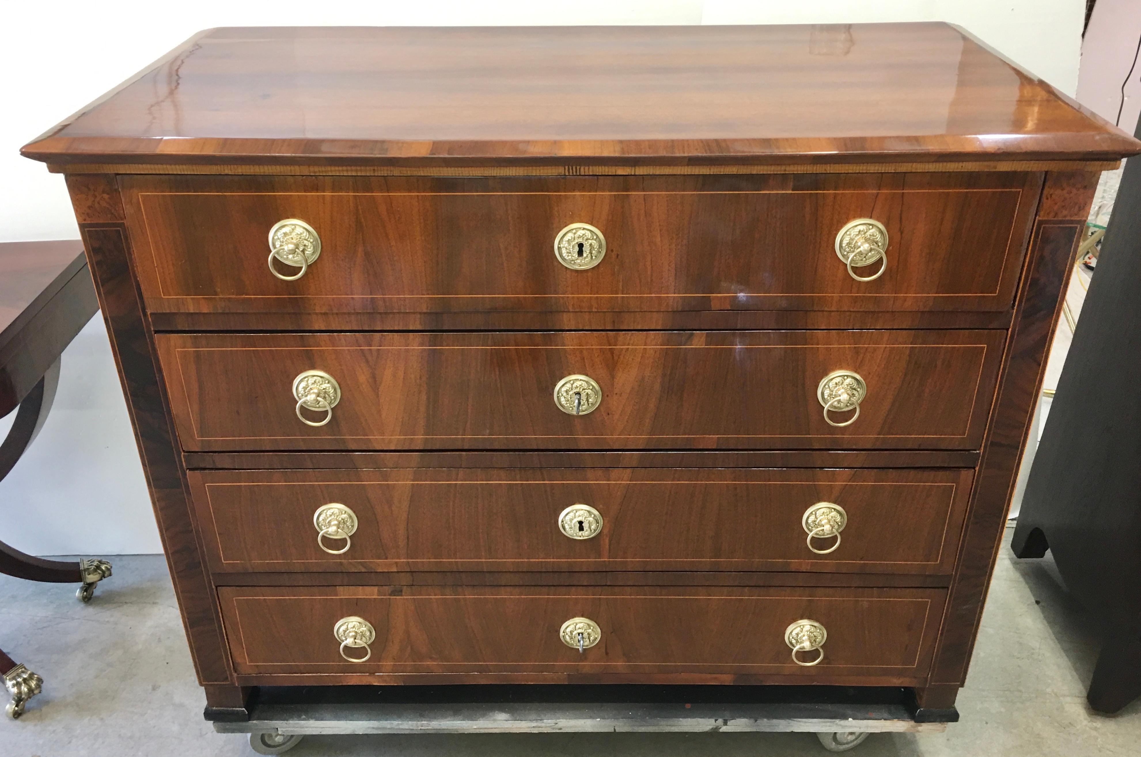 Biedermeier Antique Hungarian Commode