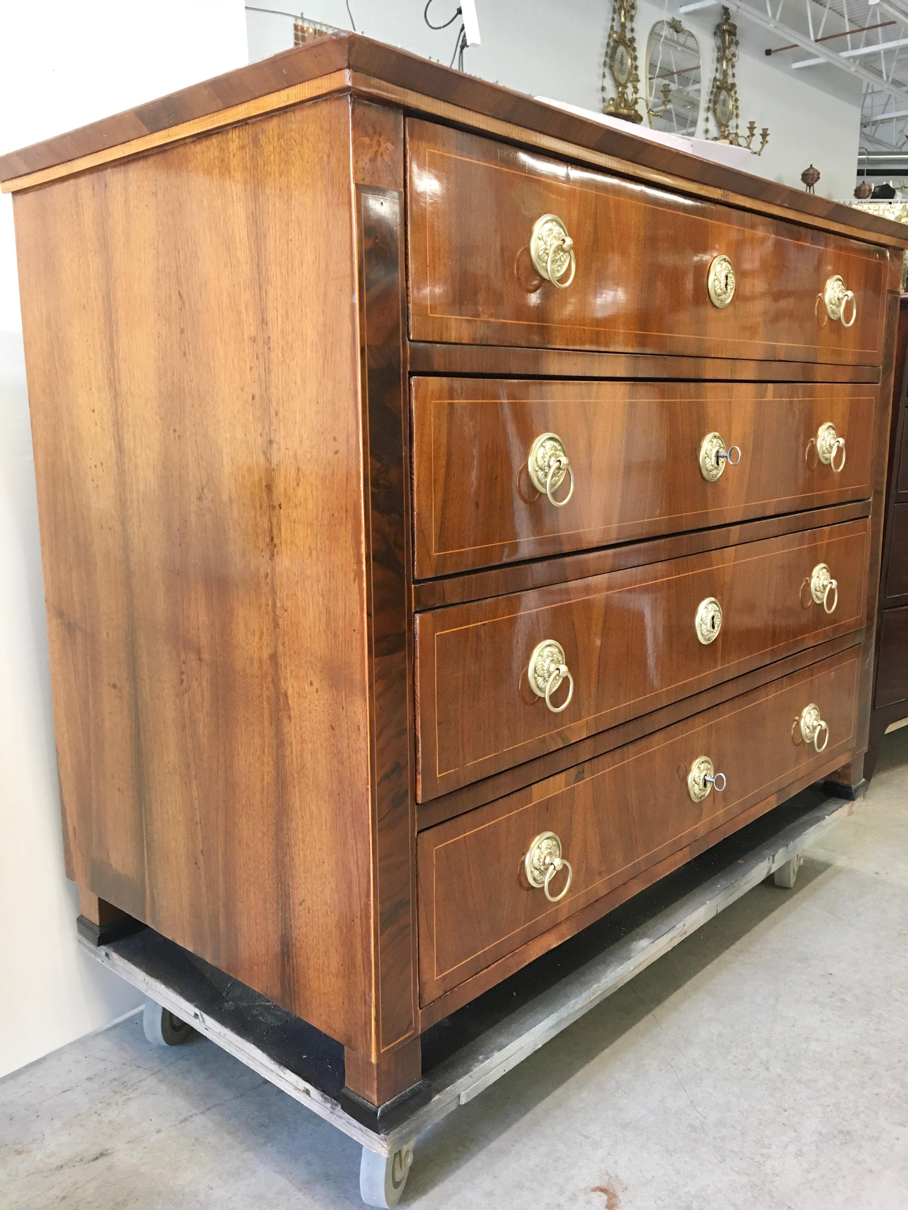 Antique Hungarian Commode In Good Condition In Hanover, MA