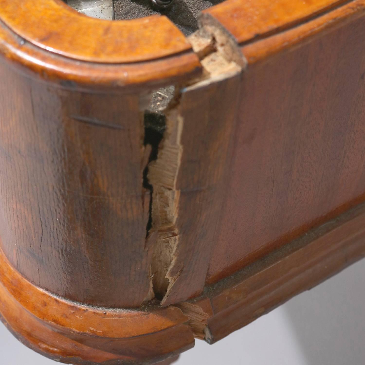 Antiguo Dulcimer de Martillo Cymbalom Modelo de Suelo de Madera Satinada Húngara, circa 1840 4