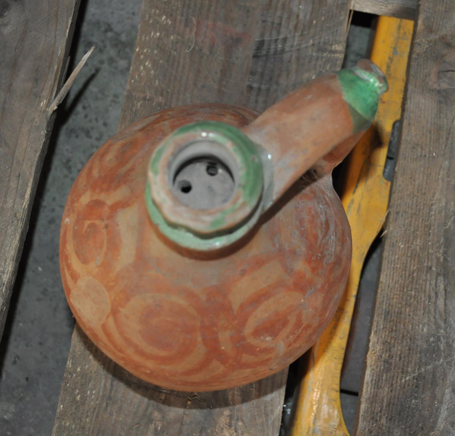Early 20th Century Antique Hungarian Water Jug For Sale