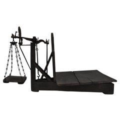 Antique Hungarian Wood Scale