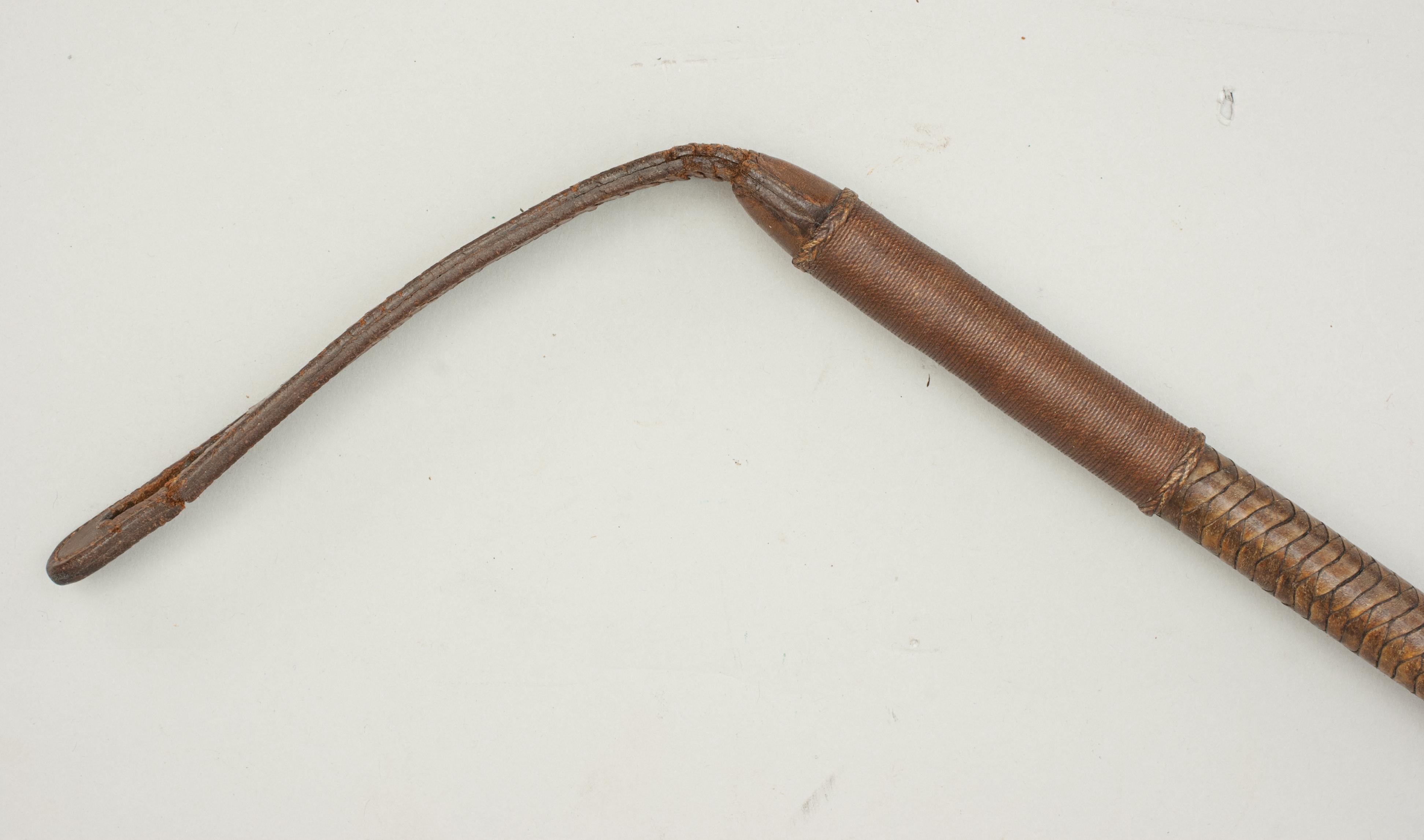 "luminoso MARTIN & BIRTLES Makers" Antico Gents Hunt FRUSTA-antler handle 