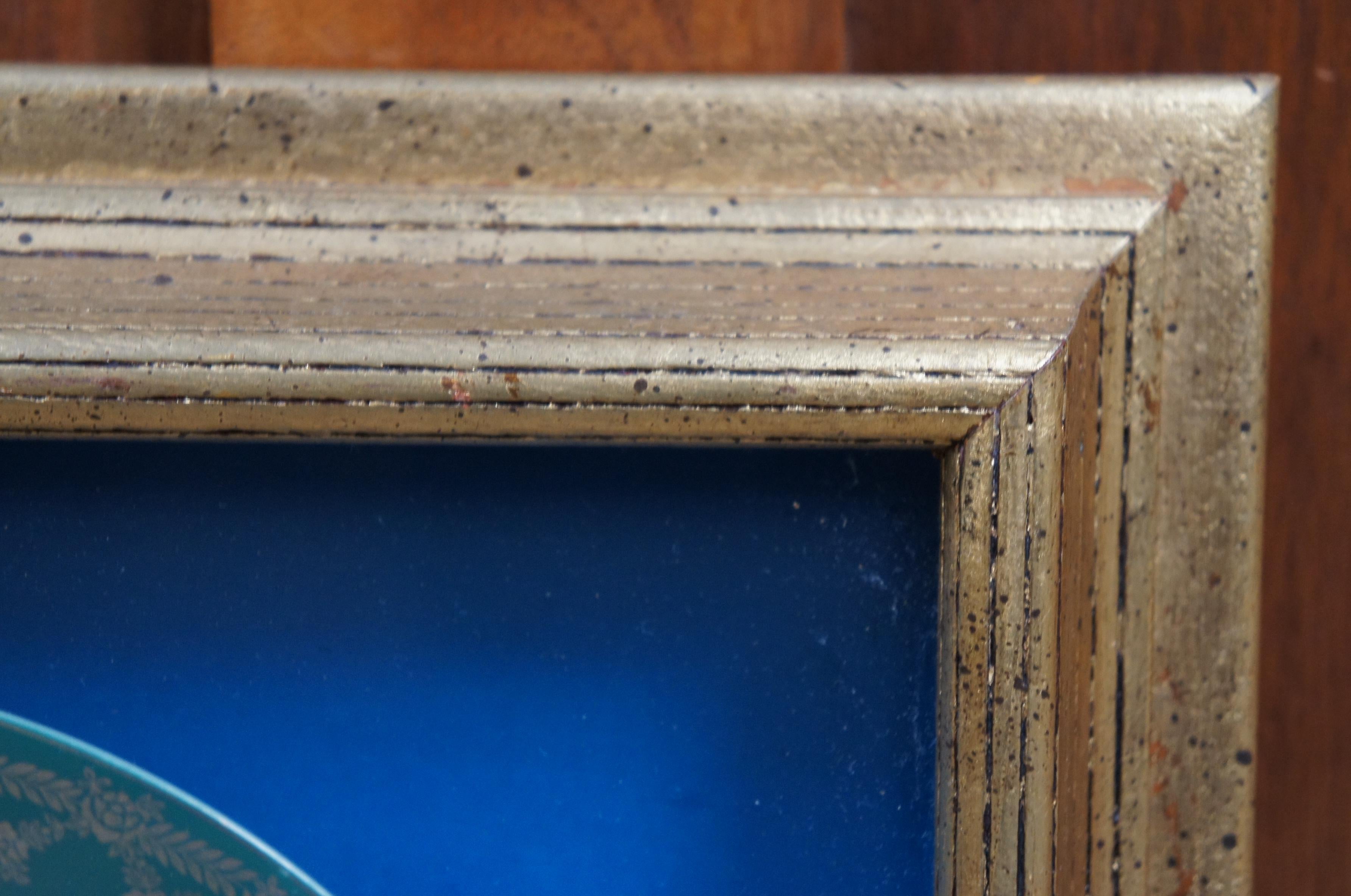 Antiker, antiker Hutschenreuther Royal Vienna Porzellan-Porträtteller Le Brun Beehive im Zustand „Gut“ im Angebot in Dayton, OH