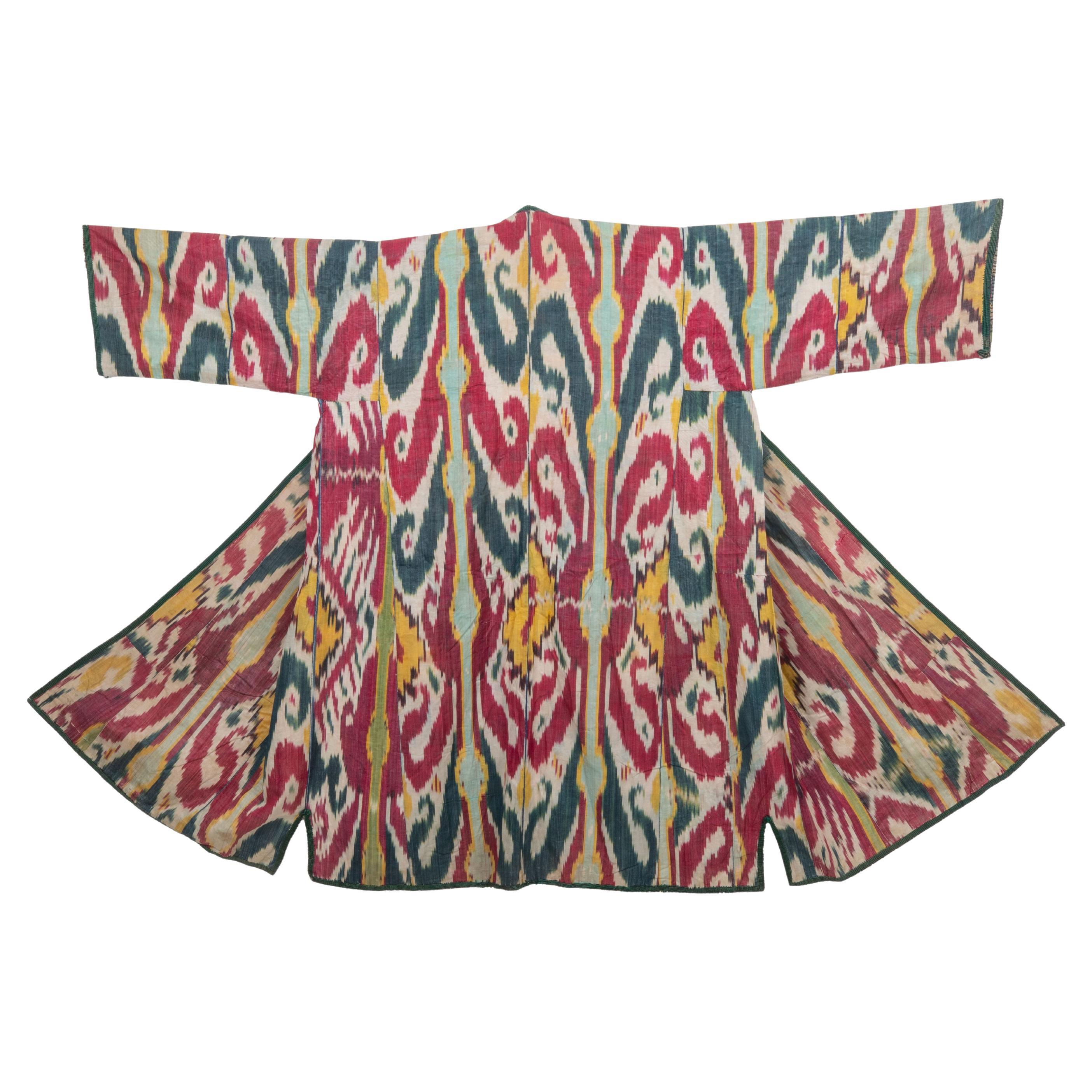 Antico Chapan Ikat. 1880, Uzbekistan