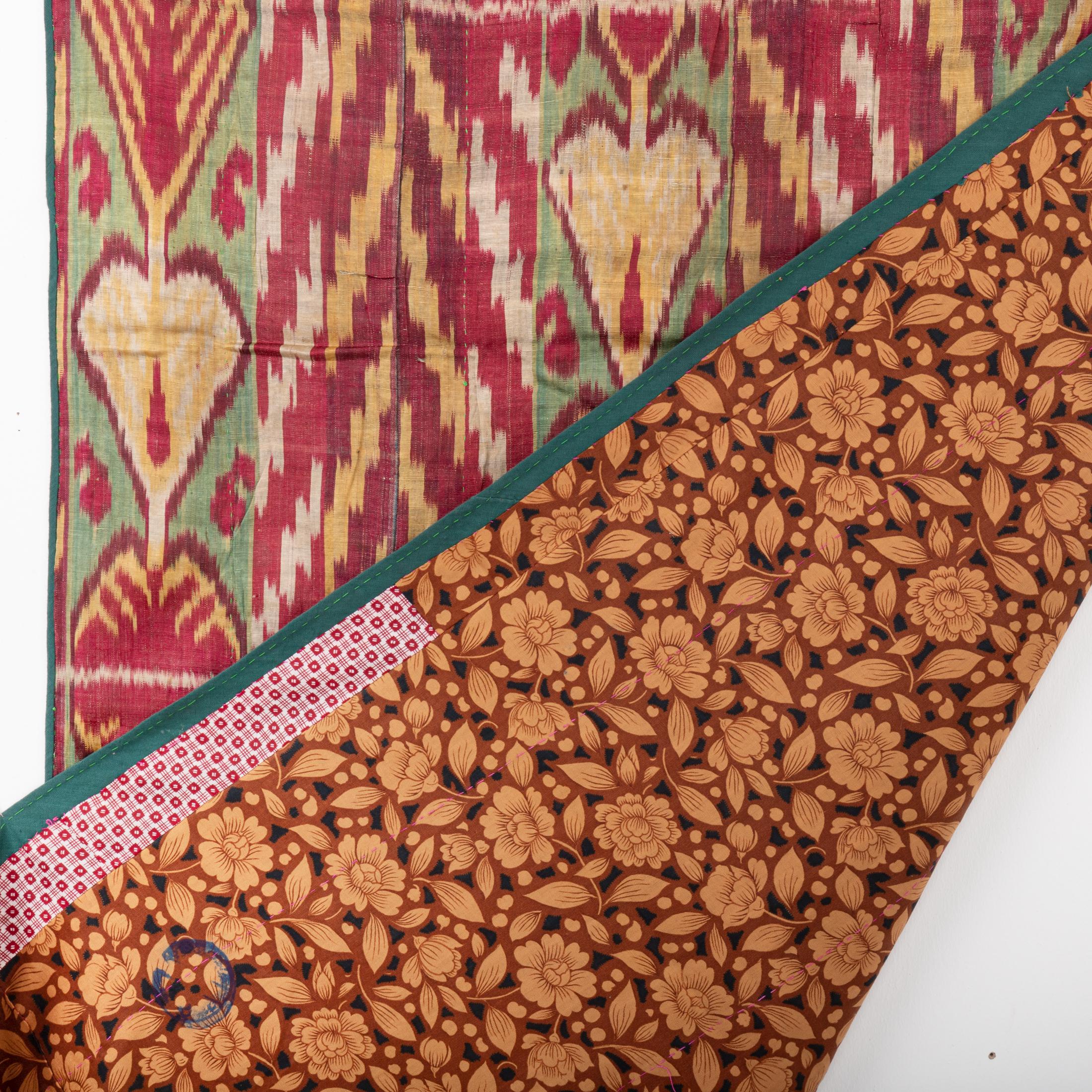 Antike Ikat-Tafel, 1850er-Jahre, Usbekistan im Angebot 7