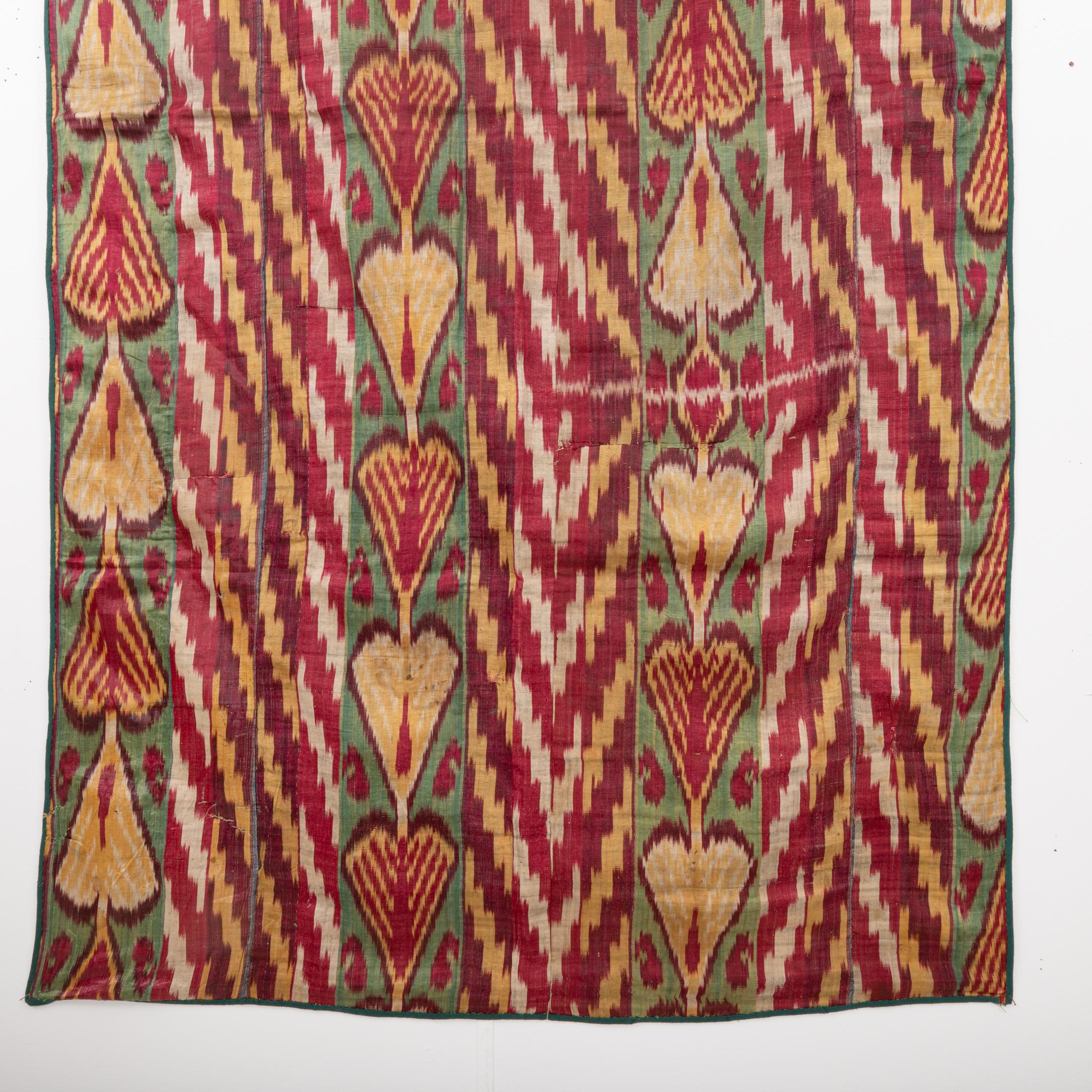 Antike Ikat-Tafel, 1850er-Jahre, Usbekistan (19. Jahrhundert) im Angebot