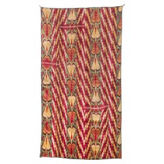 Antique Ikat Panel , 1850s, Uzbekistan
