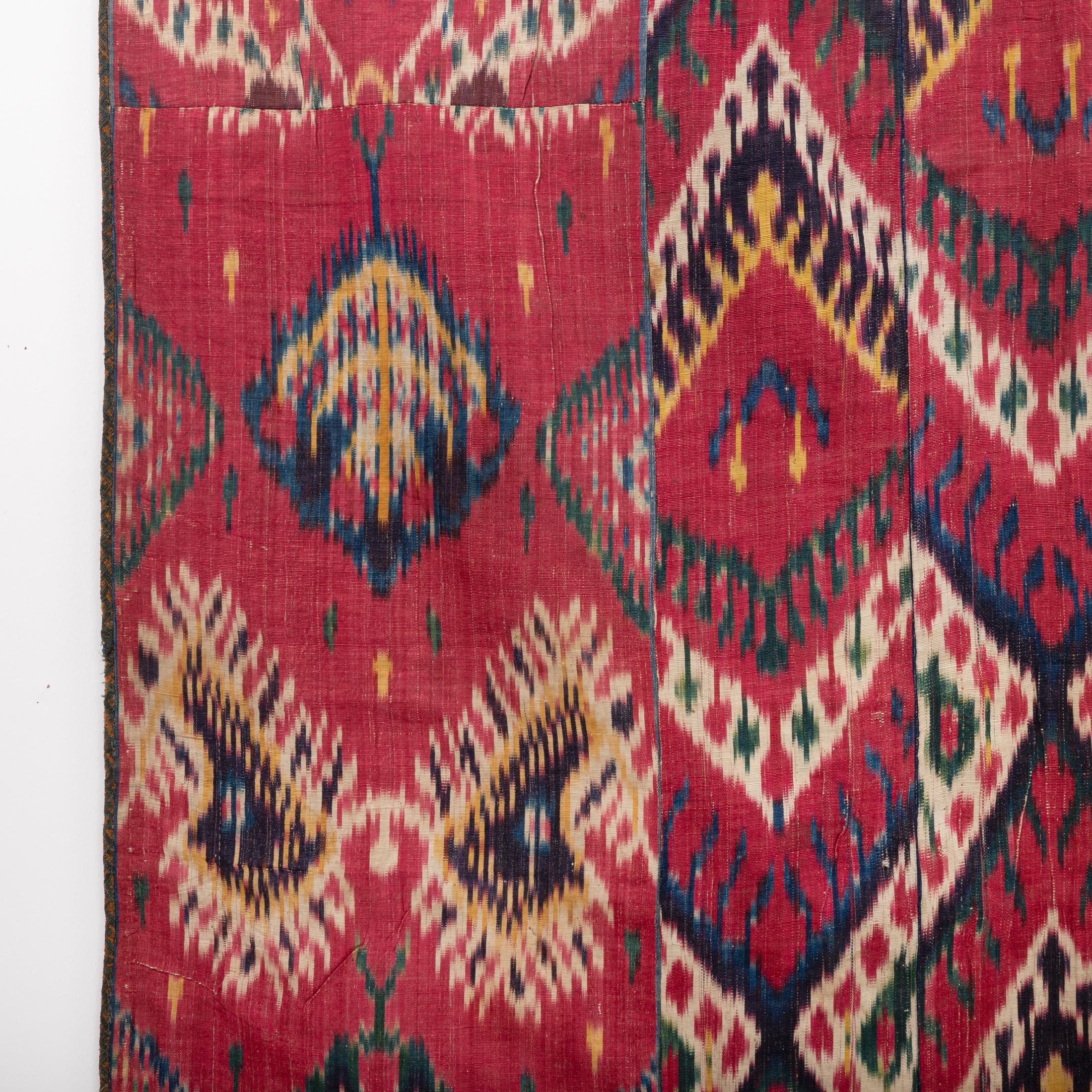 Antike Ikat-Tafel, zweites Viertel des 19. Jahrhunderts. Usbekistan im Angebot 5
