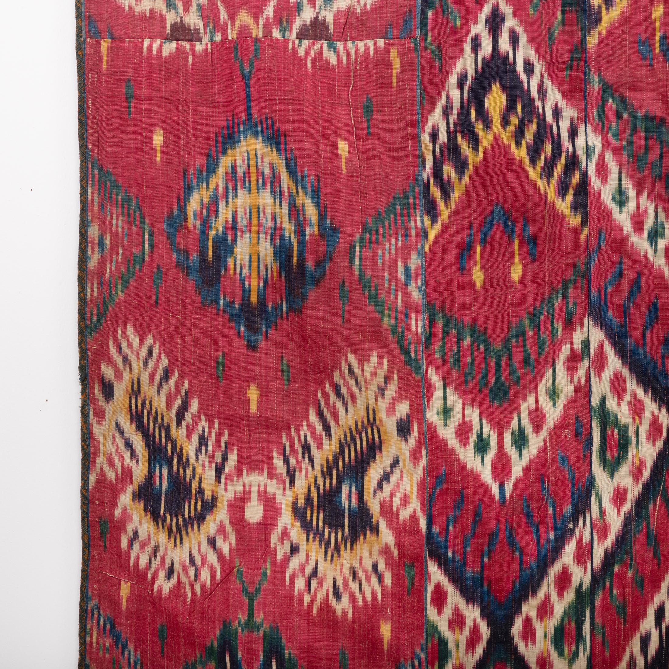 Antike Ikat-Tafel, zweites Viertel des 19. Jahrhunderts. Usbekistan im Angebot 6