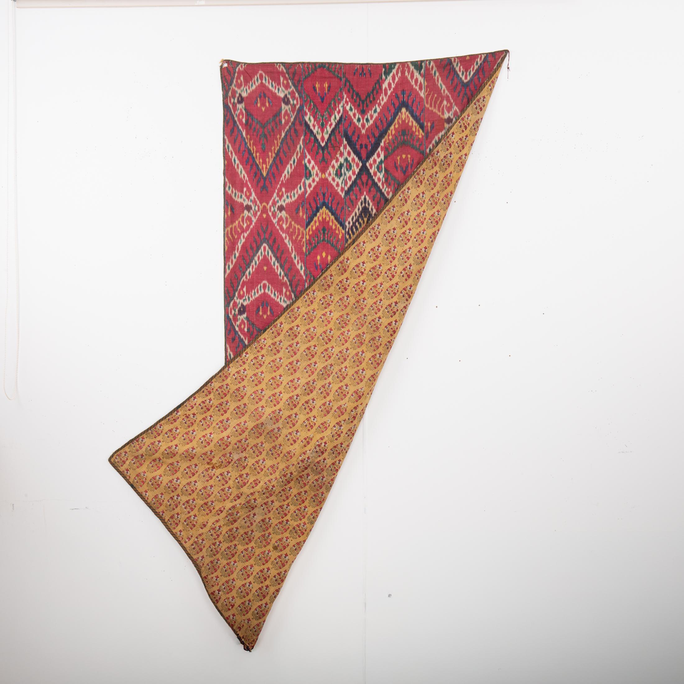 Antike Ikat-Tafel, zweites Viertel des 19. Jahrhunderts. Usbekistan im Angebot 7