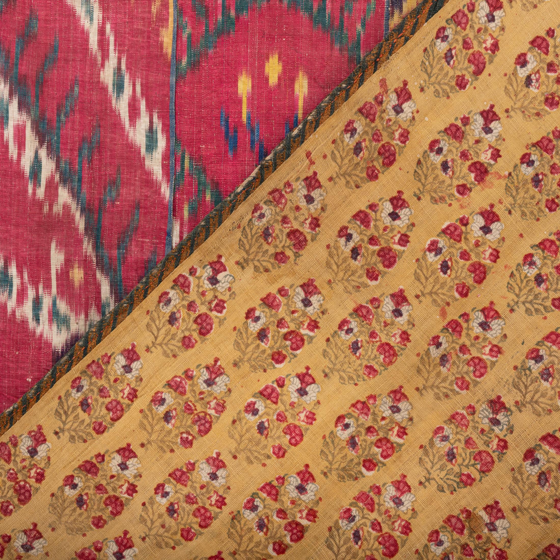 Antike Ikat-Tafel, zweites Viertel des 19. Jahrhunderts. Usbekistan im Angebot 8