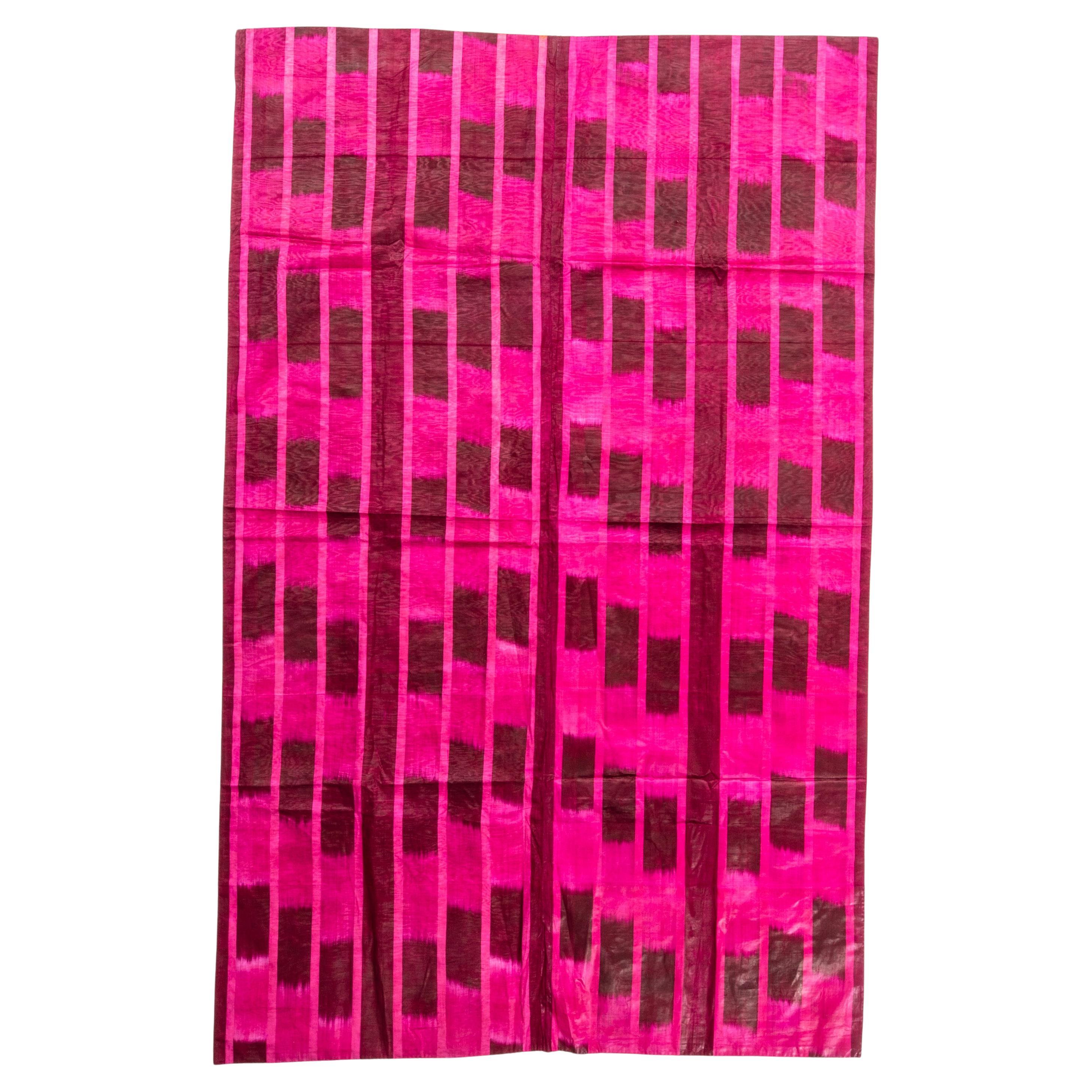 Panel antiguo de ikat, Uzbekistán, años 20