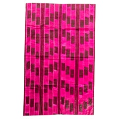 Antique Ikat Panel, Uzbekistan, 1920s