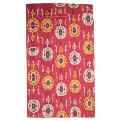 Antique Ikat Panel, Uzbekistan 19th C.