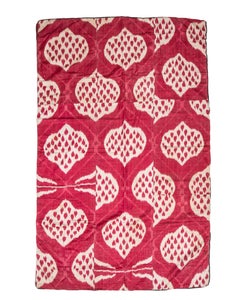 Antique Ikat Panel, Uzbekistan Late 19th C.