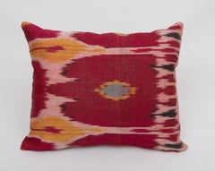 Antique Ikat Pillow Case, Late 19th C.