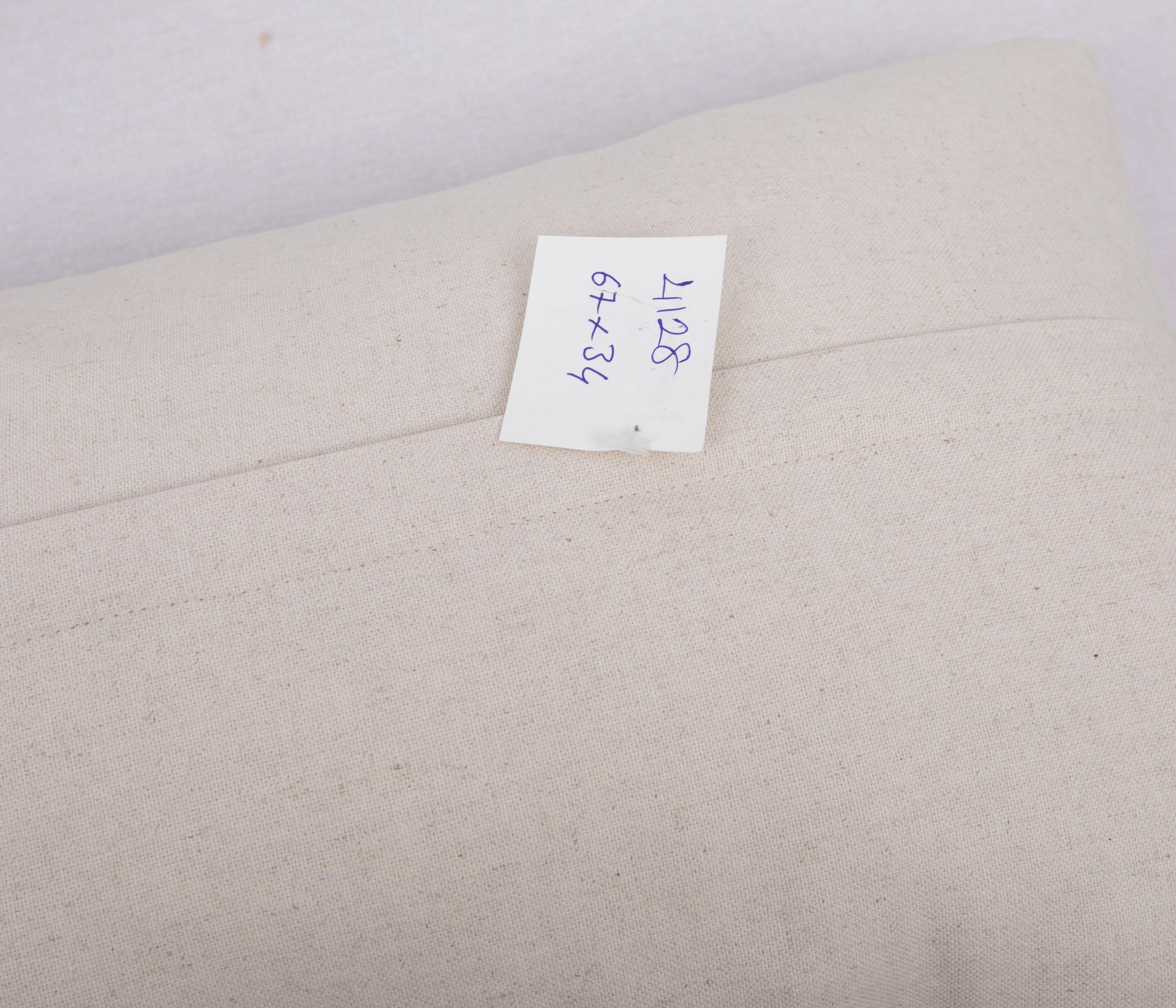 Silk Antique Ikat Pillow Case, Late 19th C.