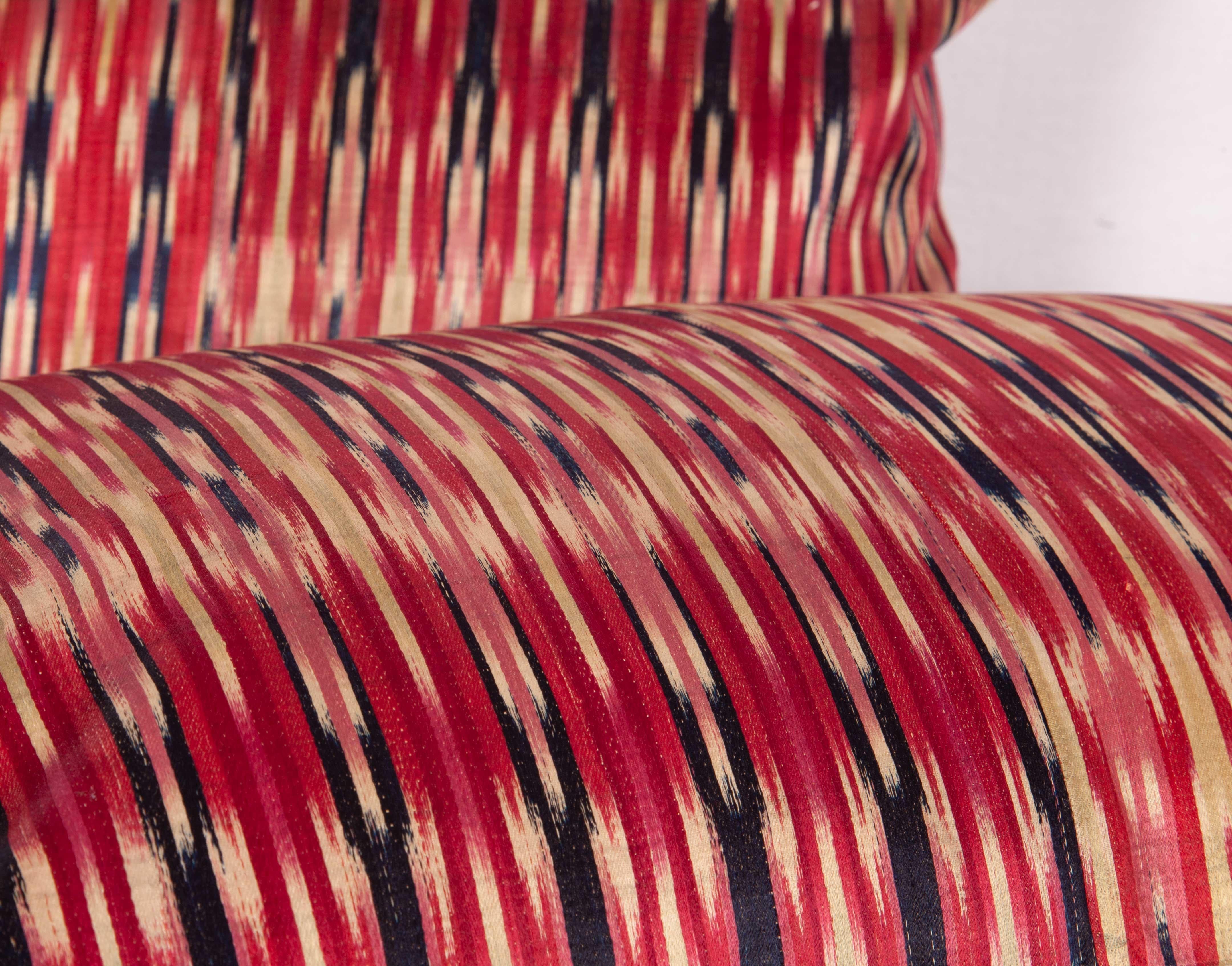 Antique Ikat Pillow Cases Fashioned from a 19th Century Syrian Ikat 2