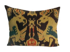 Antique Ikat Pillow - Circa 1850