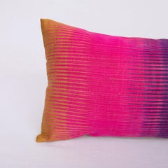 Antique Ikat Pillowcase /Cushion Cover from Uzbekistan, 1910s