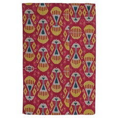 Antique Ikat Textile - 19th Century Uzbek Ikat Textile