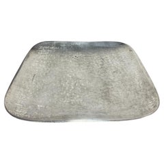 Antique IKORA silver plate serving tray for centerpieces