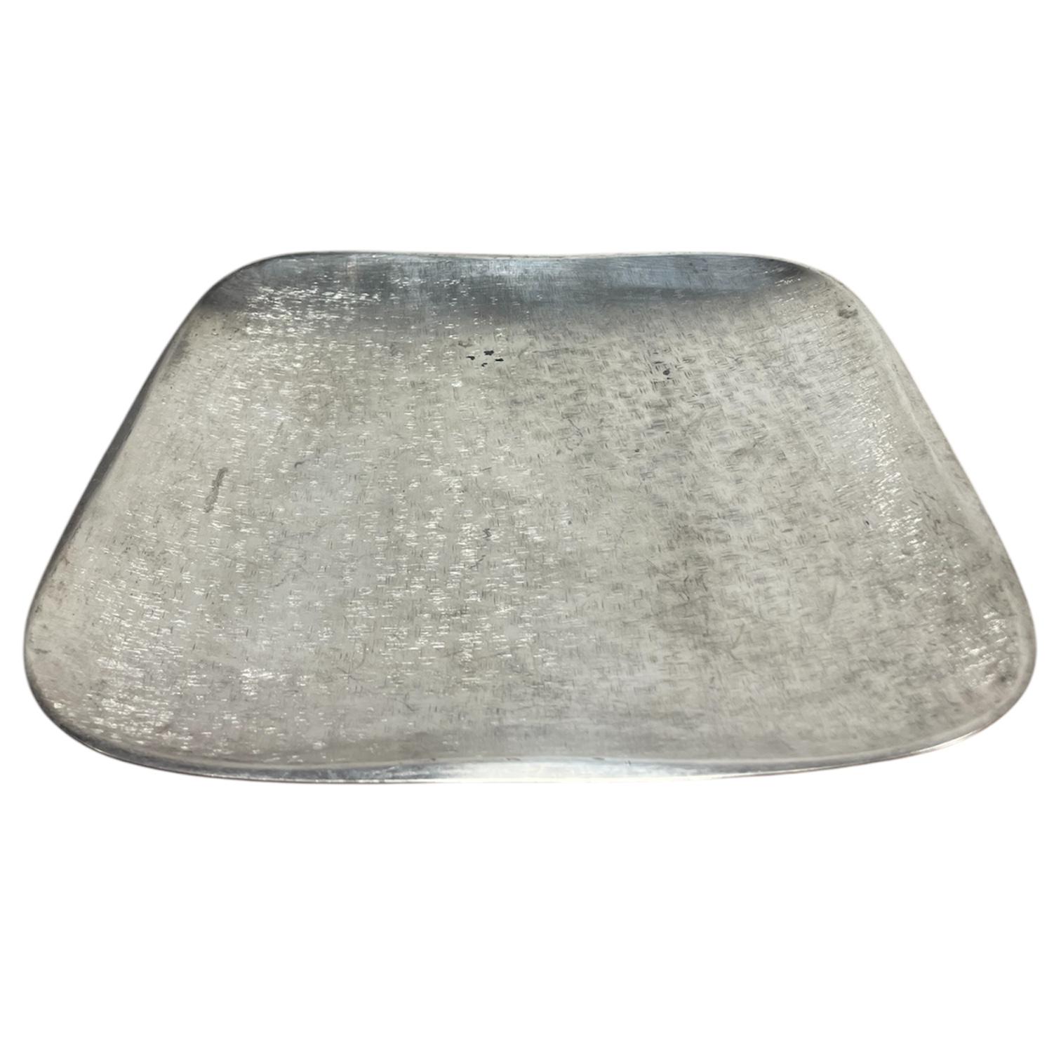 Allemand Plateau de service IKORA ancien en métal argenté pour centres de table en vente