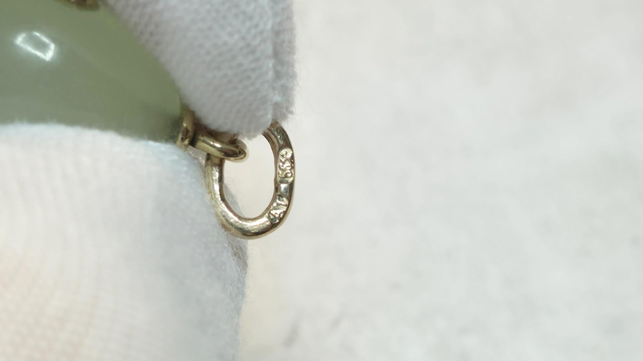 Antiker Imperial Bowenit Rubin Gold Ei-Anhänger von Alfred Thielemann im Angebot 5