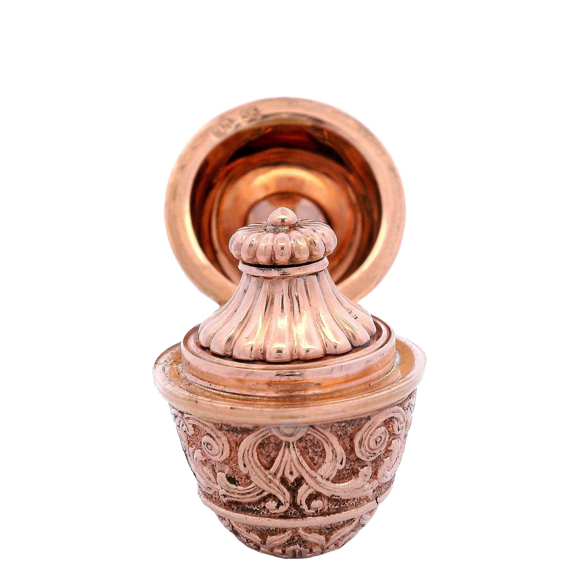 Antica bottiglia di profumo Imperial Gold. in vendita 3