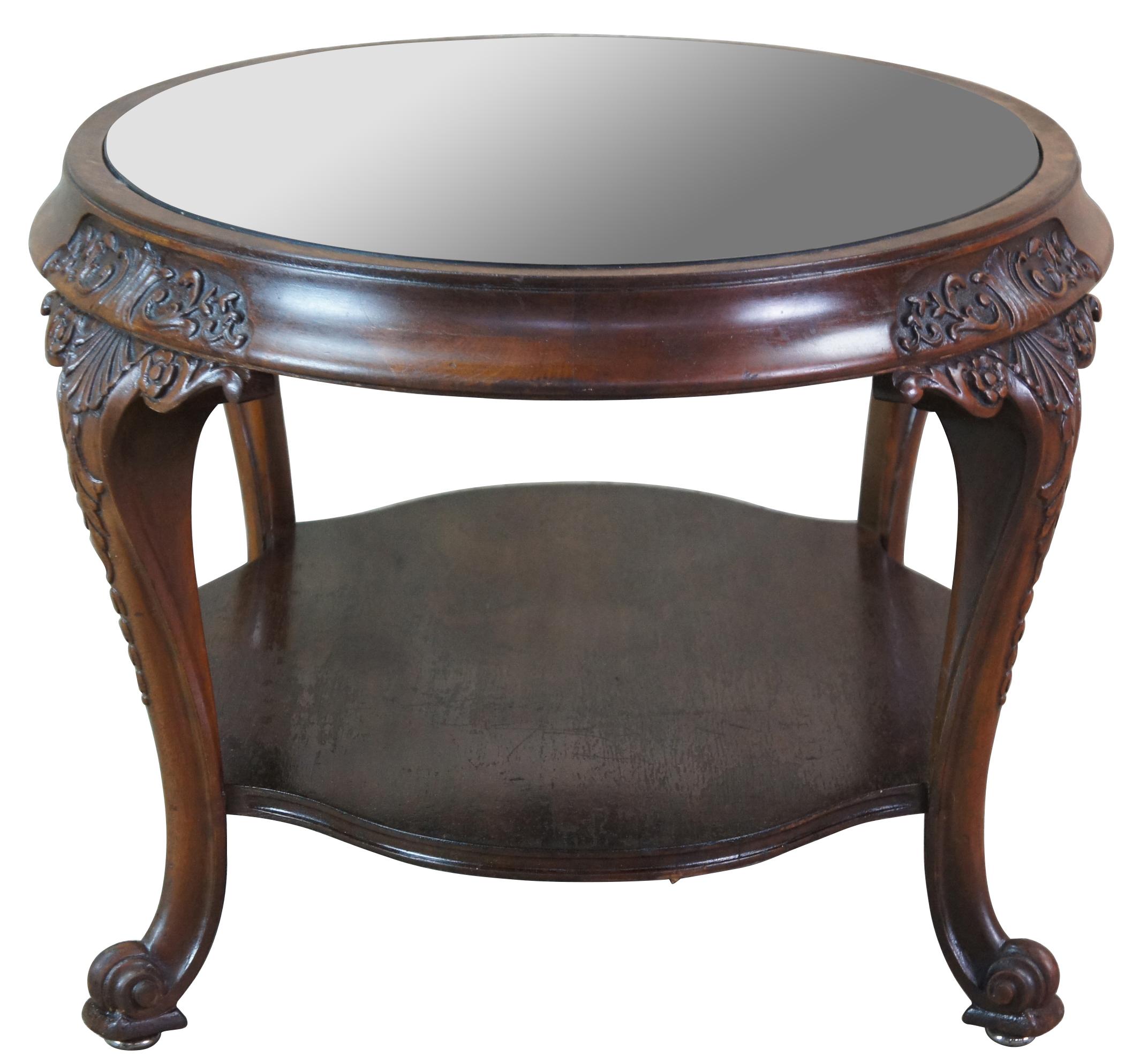 imperial heavy french leg coffee table