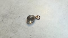 Antiker Imperial Goldmontierter Diamant-Rauchquarz-Ei-Anhänger von Oskar Pihl