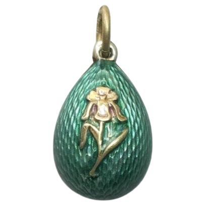 How can I tell if a Fabergé egg necklace is real?