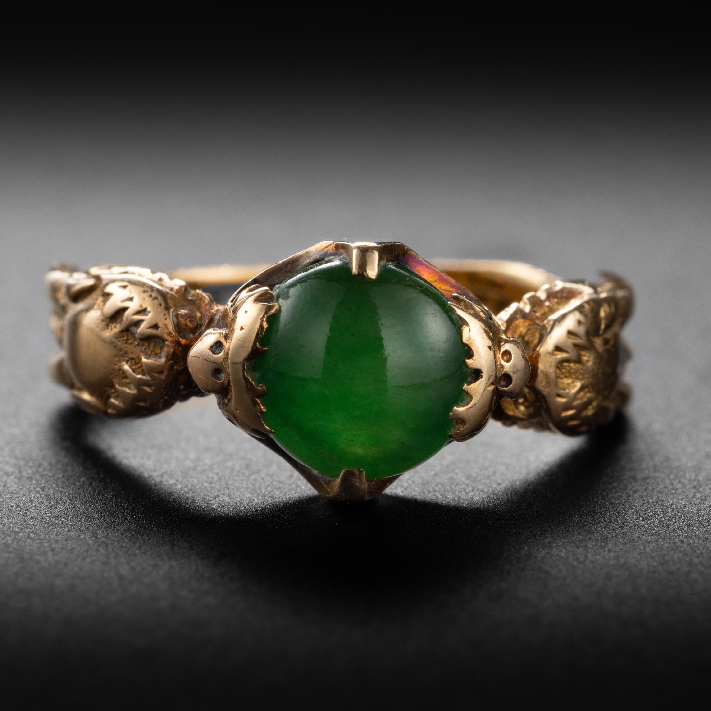 dragon jade ring