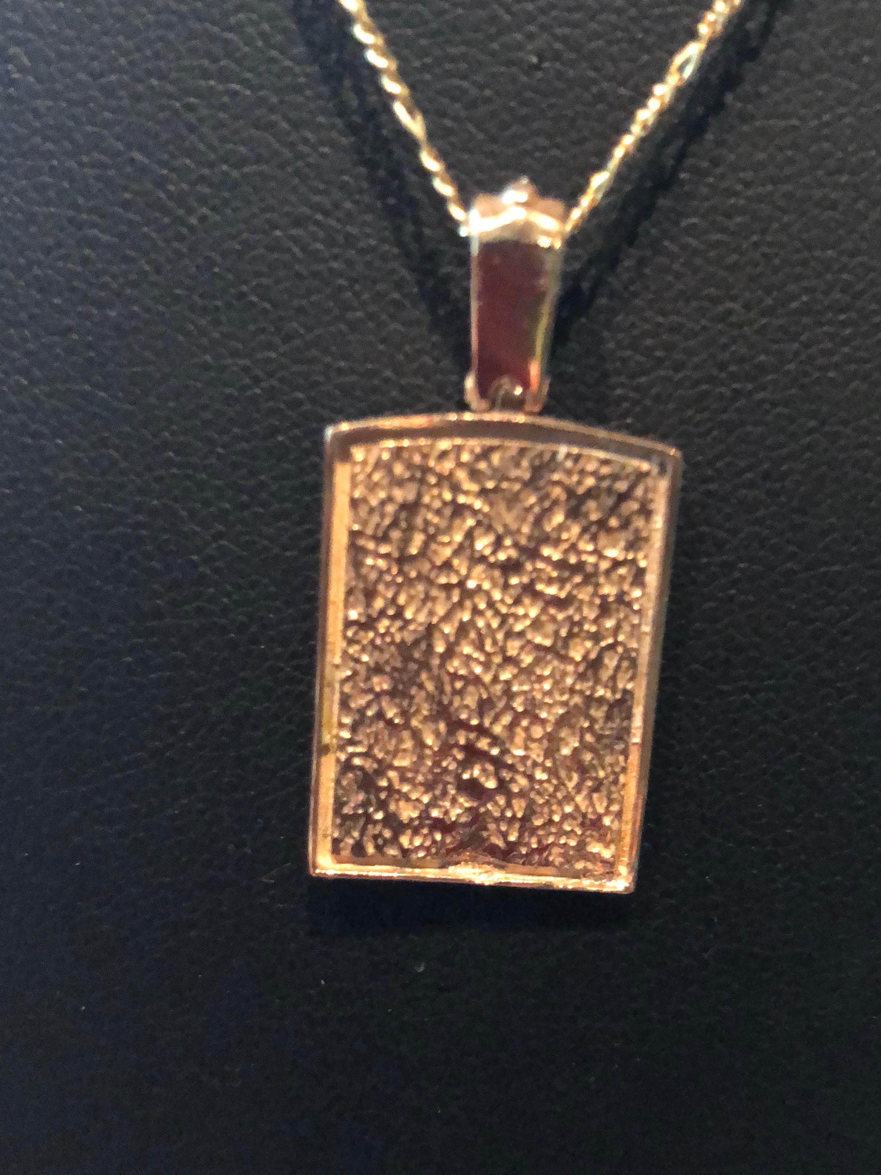 orthodox icon necklace